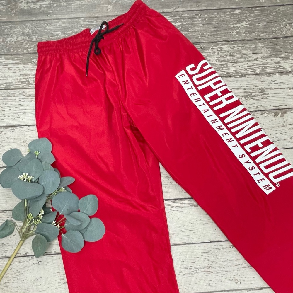 Super Nintendo Entertainment System Nylon Track Pants